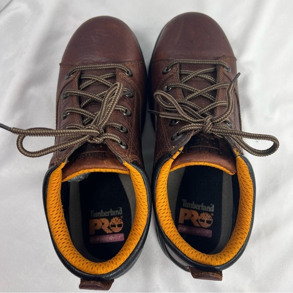 TIMBERLAND Women's TiTAN Casual Alloy Toe Work Shoe Sz 7.5 EUC - Picture 5 of 12